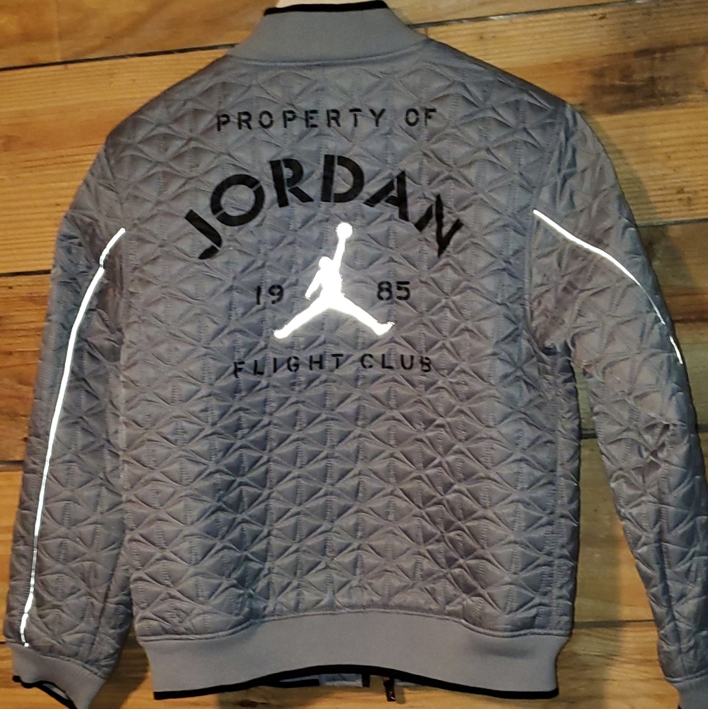 VTG 1985 Air Jordan Flight Club quilted jacket